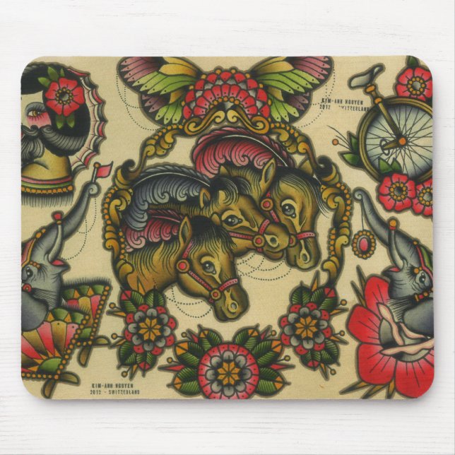 circus mouse pad (Front)