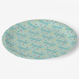 Circus Paper Plate
