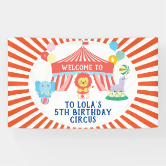 Circus party backdrop, Carnival Banner