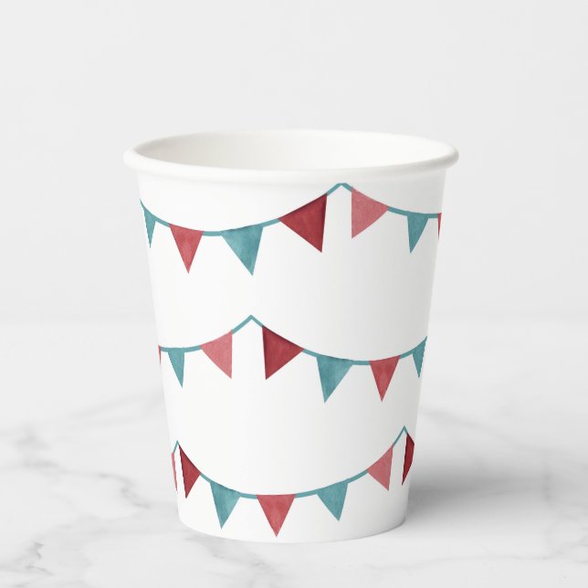 Circus Party Cups | Carnival Party Cups (Front)