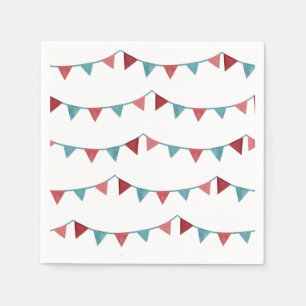 Circus Party Napkins   Carnival Napkins