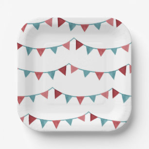 Circus Party Plates   Carnival Paper Plates