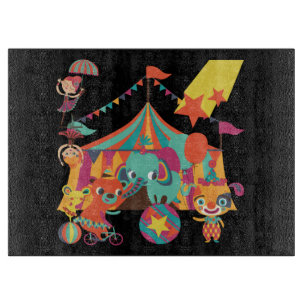 Circus Performers Cutting Board