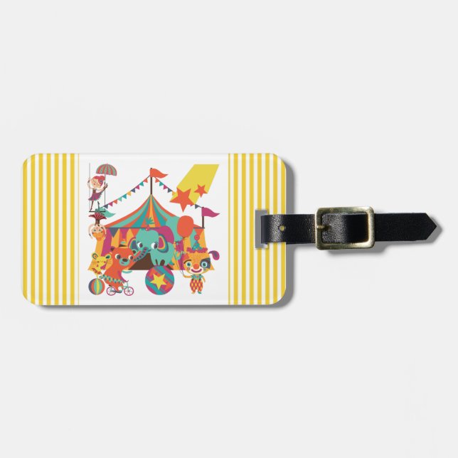 Circus Performers Luggage Tag (Front Horizontal)