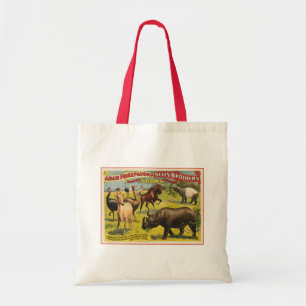 Circus Poster For Adam Forepaugh & Sells Brothers Tote Bag