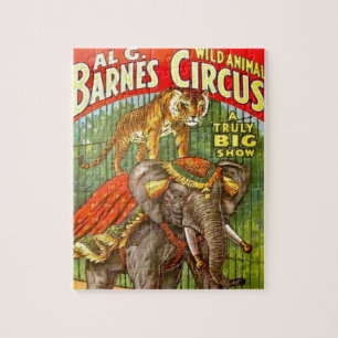 Circus Poster Jigsaw Puzzle