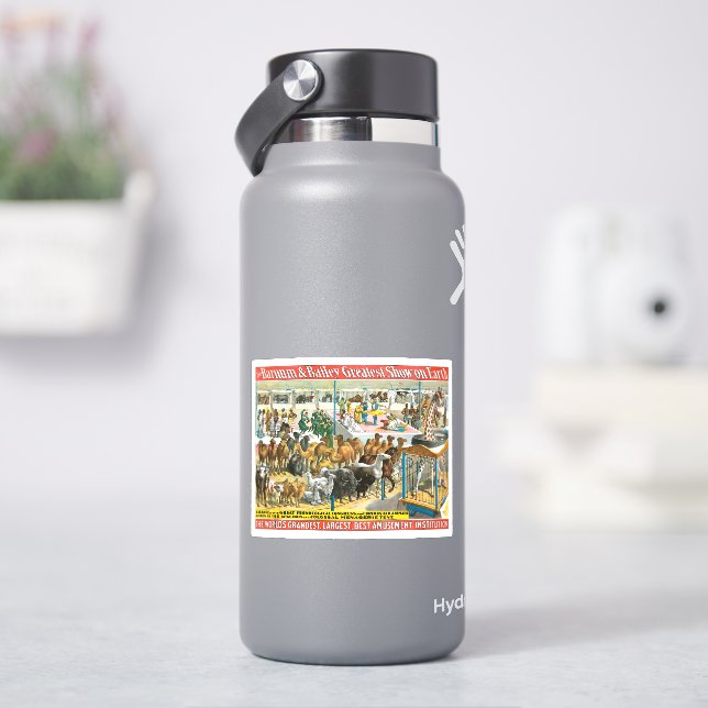 Circus Poster Of People Of Different Nationalities (HydroFlask)