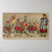Circus Procession 1888 Children's Book Image 2