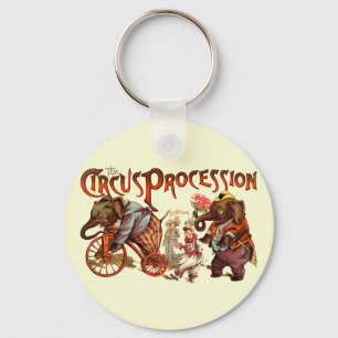 Circus Procession Keychain