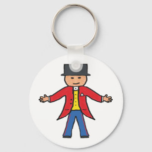Circus Ringmaster Keychain