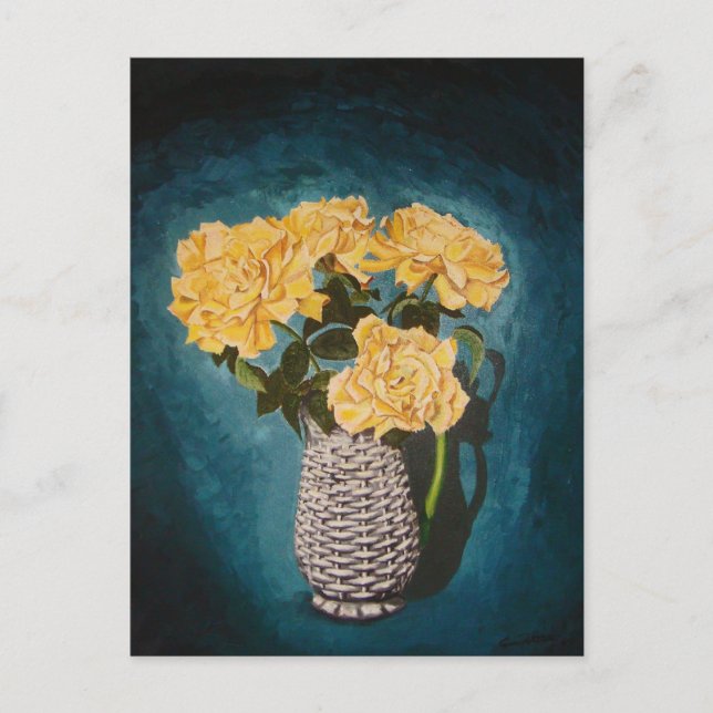 Circus Roses Postcard (Front)