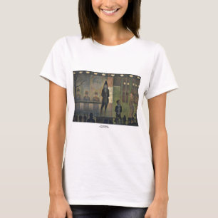 Circus Sideshow by Georges Seurat 1887 T-Shirt
