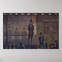 Circus Sideshow by Georges Seurat