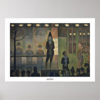 Circus Sideshow by Georges Seurat