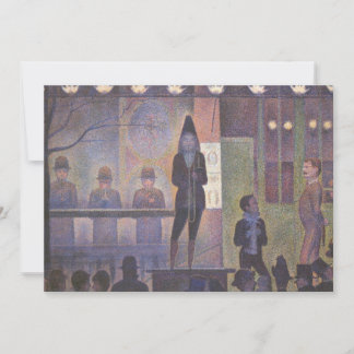 Circus Sideshow by Georges Seurat, Vintage Art