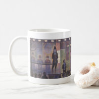 Circus Sideshow by Georges Seurat, Vintage Art