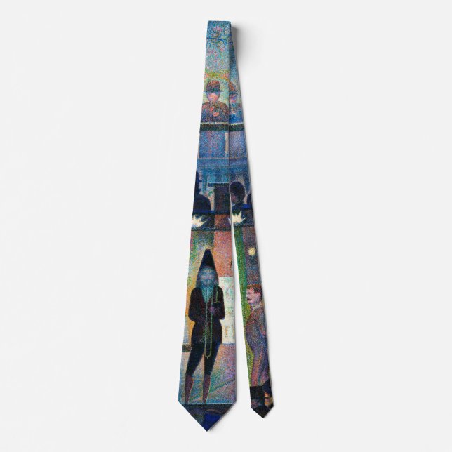 Circus Sideshow, Seurat Tie (Front)
