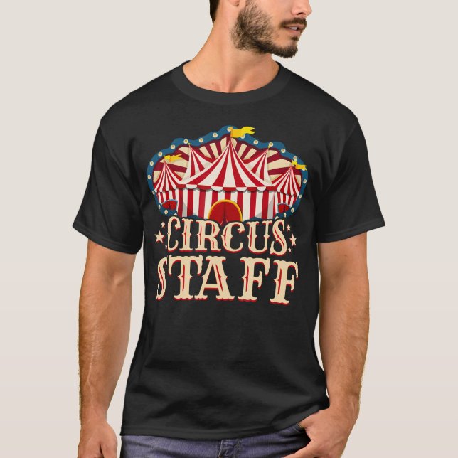 Circus Staff Shirt - Circus Party Shirt - Circus S (Front)