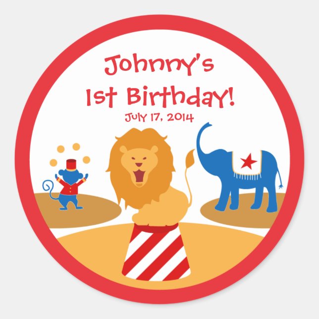 Circus Sticker (Front)