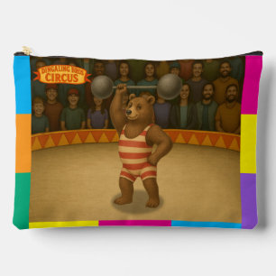 Circus strong-bear accessory pouch