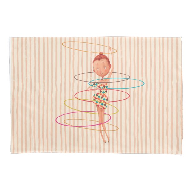 Circus Theme Bedroom Nursery Decor Kids Pillowcase (Front)