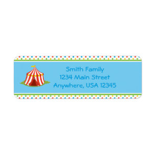 Circus Theme   Circus Tent    Personalized