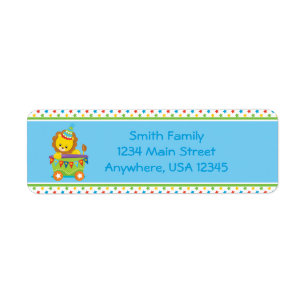 Circus Train   Lion    Personalized