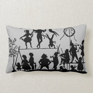 Circus Troupe Lumbar Pillow