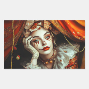 Circus Woman Sticker