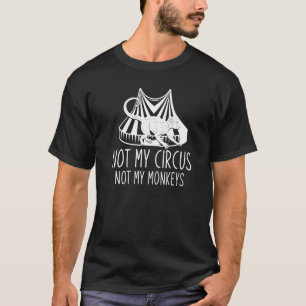 Circus Zoo Animal Chimpanzee Monkey T-Shirt