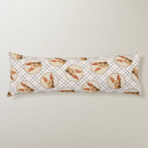 Cirneco dell’Etna Painting Cute Original Dog Art Body Pillow