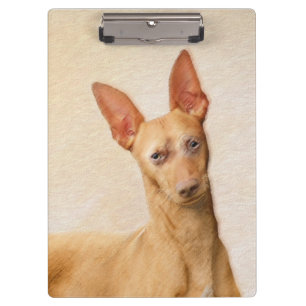 Cirneco dell’Etna Painting - Cute Original Dog Art Clipboard