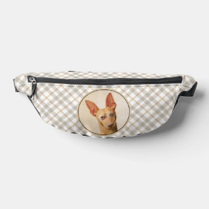Cirneco dell’Etna Painting Cute Original Dog Art Fanny Pack