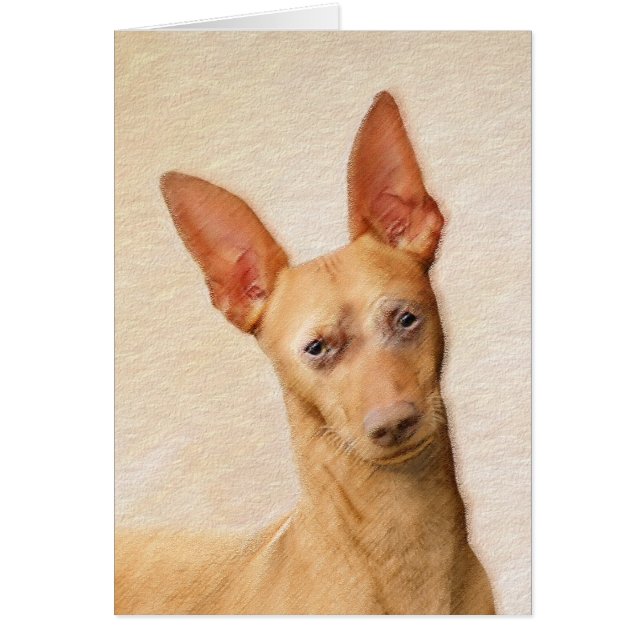 Cirneco dell’Etna Peinture - Cute Original Chien A (Devant)