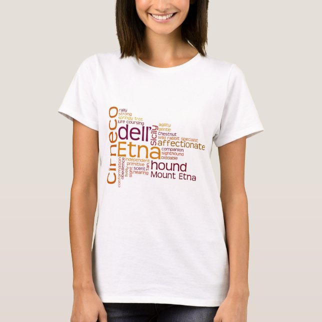 Cirneco dell Etna T-Shirt (Front)