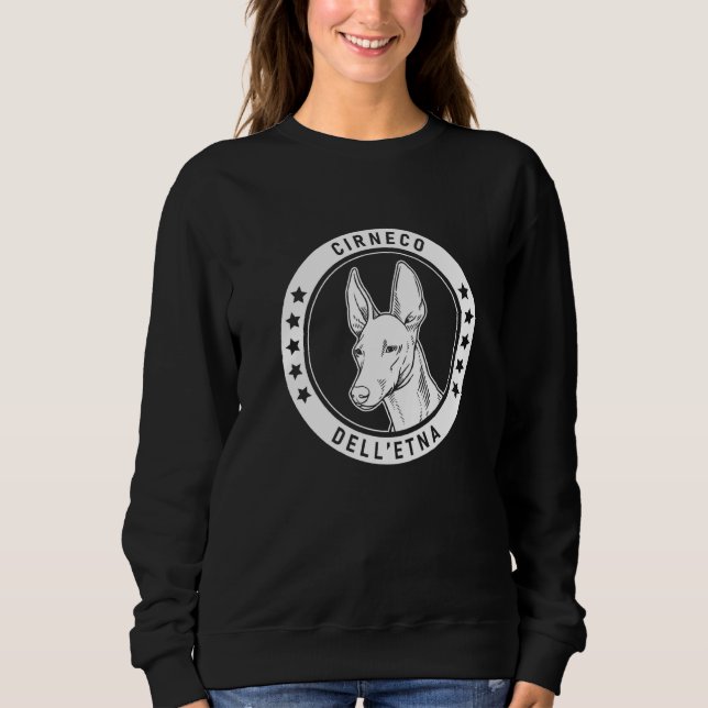 Cirneco Dell'etna Fan Sweatshirt (Front)