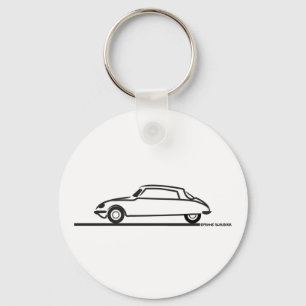 Ciroen DS 21 Pallas Keychain