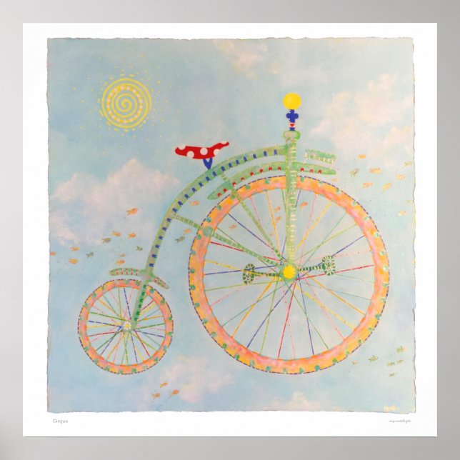 Cirque Bike Print (Front)