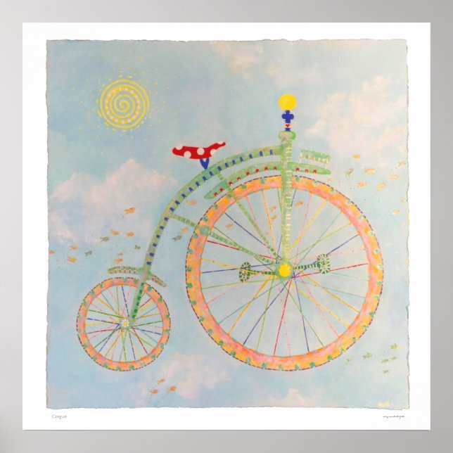 Cirque Bike Print (Front)