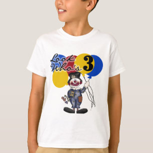 Cirque Clown 3e Anniversaire Tshirts et cadeaux