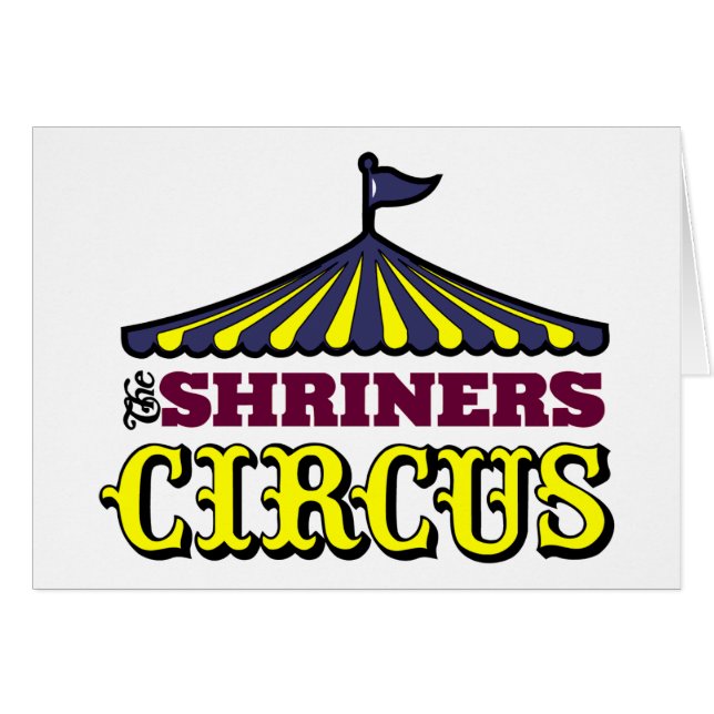 Cirque de Shriners (Devant horizontal)