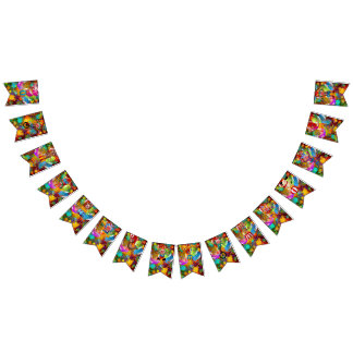 Cirque Thème de la fête Pennant Bannière