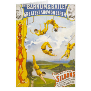 Cirque vintage de Barnum et de Bailey