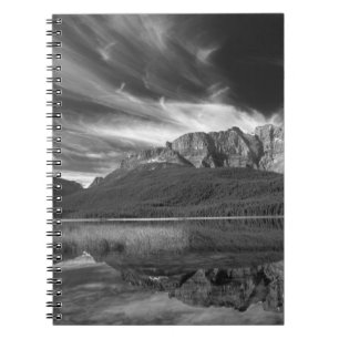Cirrus clouds over Waterfowl Lake, Banff Notebook