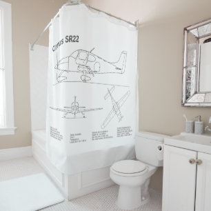 Cirrus SR22 - Airplane Blueprint Drawing Plans BD