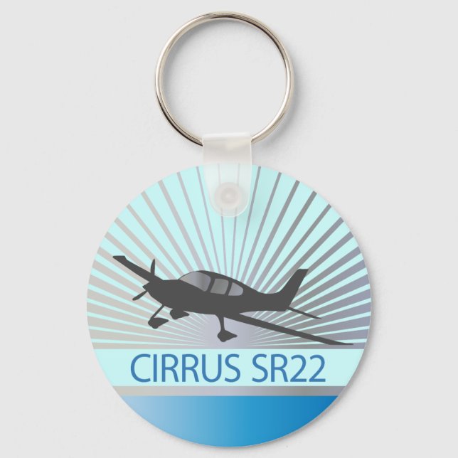 Cirrus SR22 Keychain (Front)
