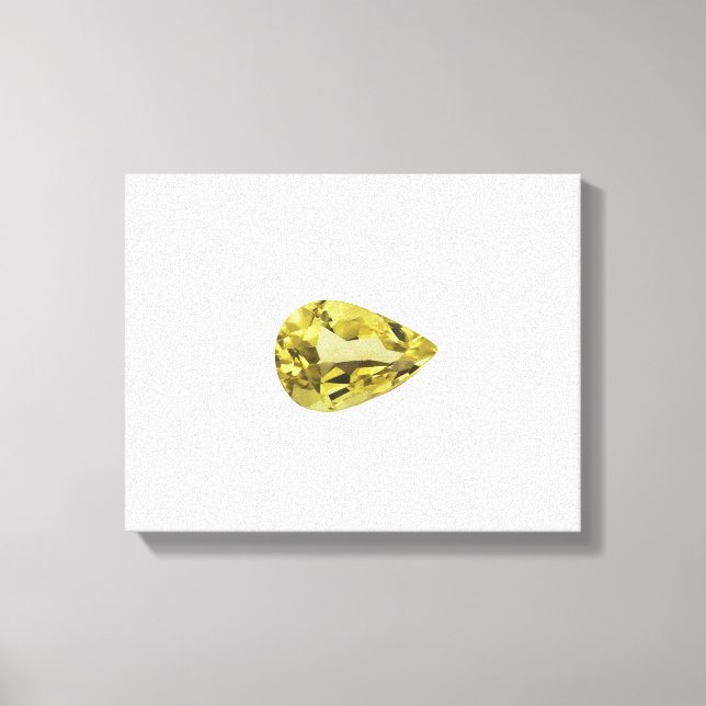 Cirtine Yellow Canvas Print (Front)