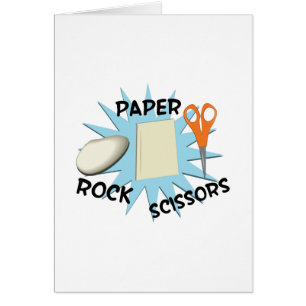 Ciseaux de papier de roche