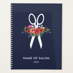 Ciseaux floraux Styliste des cheveux Rendez-vous a