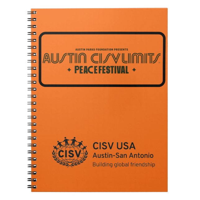 CISV Austin CISV Limits Peace Notebook (Front)